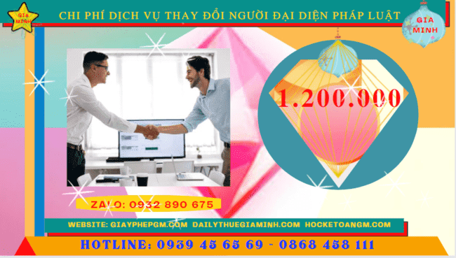 DỊCH VỤ THAY ĐỔI NGƯỜI ĐẠI DIỆN PHÁP LUẬT TẠI NGHỆ AN GIÁ RẺ 5 Thay đổi người đại diện pháp luật giám đốc công ty giá rẻ tại Nghệ An