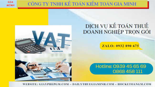 Đơn vị cung cấp dịch vụ kế toán thuế doanh nghiệp ở Quảng Ngãi 
