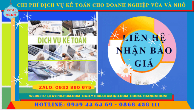 Bảng giá dịch vụ kế toán cho doanh nghiệp nhỏ và vừa ở Bà Rịa Vũng Tàu