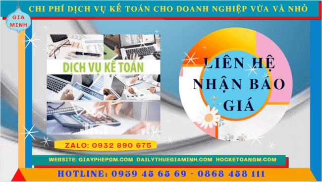Bảng giá dịch vụ kế toán cho doanh nghiệp nhỏ và vừa ở Bắc Giang