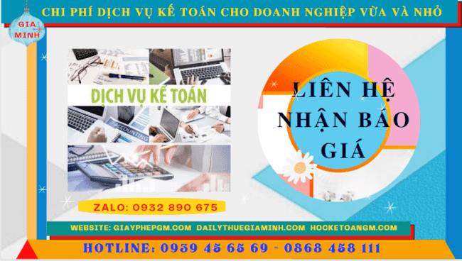 Bảng giá dịch vụ kế toán cho doanh nghiệp nhỏ và vừa ở Bình Phước