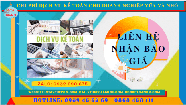 Bảng giá dịch vụ kế toán cho doanh nghiệp nhỏ và vừa ở Bình Thuận