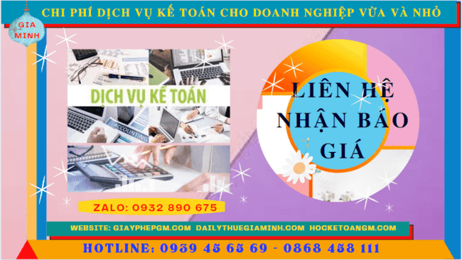 Bảng giá dịch vụ kế toán cho doanh nghiệp nhỏ và vừa ở Đắk Lắk