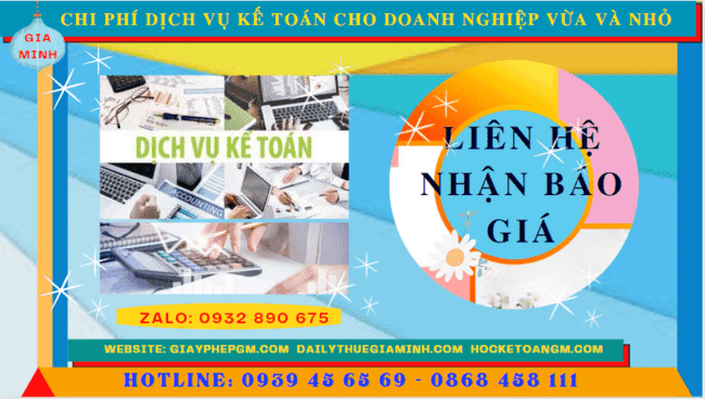 Bảng giá dịch vụ kế toán cho doanh nghiệp nhỏ và vừa ở Đắk Nông