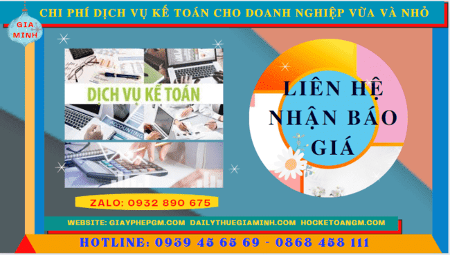Bảng giá dịch vụ kế toán cho doanh nghiệp nhỏ và vừa ở Khánh Hòa