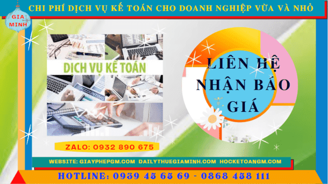 Bảng giá dịch vụ kế toán cho doanh nghiệp nhỏ và vừa ở Lào Cai