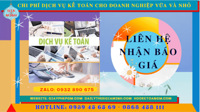 Bảng giá dịch vụ kế toán cho doanh nghiệp nhỏ và vừa ở Ninh Thuận