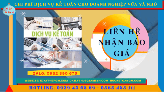 Bảng giá dịch vụ kế toán cho doanh nghiệp nhỏ và vừa ở Phú Thọ
