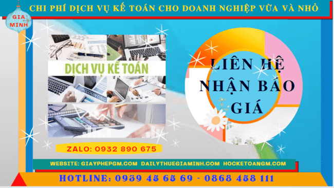 Bảng giá dịch vụ kế toán cho doanh nghiệp nhỏ và vừa ở Thái Bình