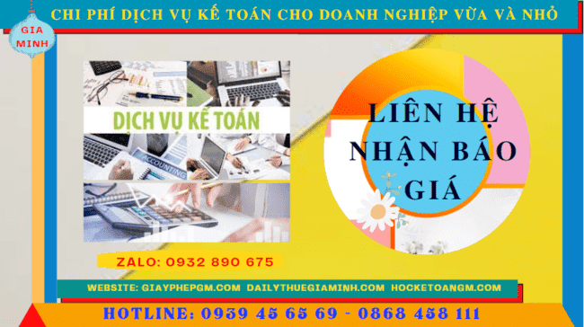 Bảng giá dịch vụ kế toán cho doanh nghiệp nhỏ và vừa ở Thanh Hóa
