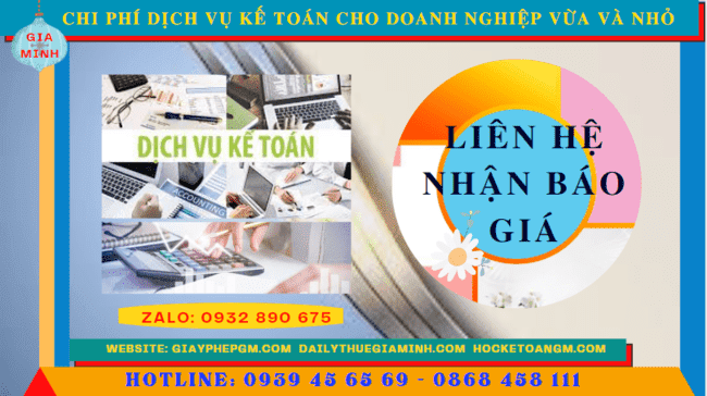Bảng giá dịch vụ kế toán cho doanh nghiệp nhỏ và vừa ở Thành Phố Cần Thơ
