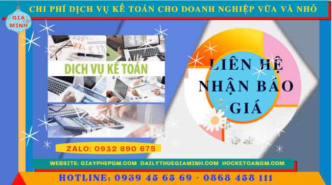 Bảng giá dịch vụ kế toán cho doanh nghiệp nhỏ và vừa ở Quận Ninh Kiều