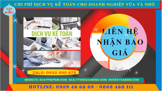 Bảng giá dịch vụ kế toán cho doanh nghiệp nhỏ và vừa ở TP Hải Phòng