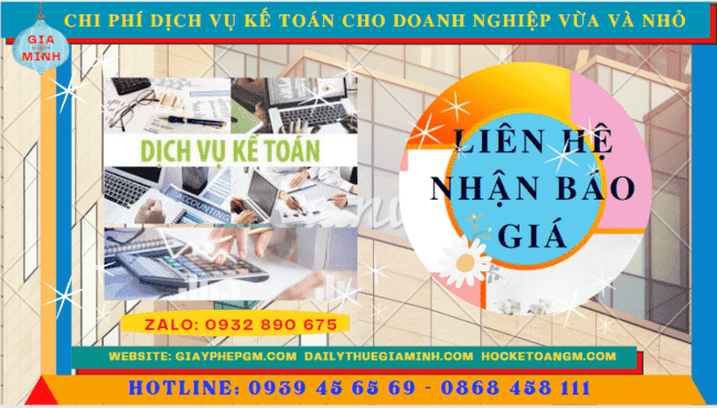 Dịch vụ kế toán cho doanh nghiệp vừa và nhỏ tại yên bái 5 Bảng giá dịch vụ kế toán cho doanh nghiệp nhỏ và vừa ở Yên Bái