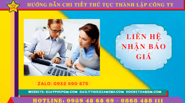 Thủ tục thành lập công ty tại Hưng Yên 2025 – Hướng dẫn chi tiết từng bước 6 Chi phí dịch vụ thành lập công ty ở Hưng Yên