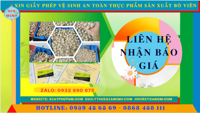 Xin giấy phép vệ sinh an toàn thực phẩm sản xuất bò viên tại Quảng Ngãi 5 Chi phí xin giấy phép vệ sinh an toàn thực phẩm sản xuất bò viên tại Quảng Ngãi