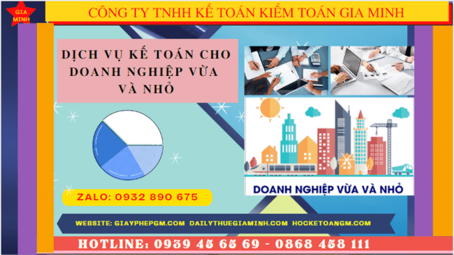 Dịch vụ kế toán cho doanh nghiệp vừa và nhỏ trọn gói ở An Giang
