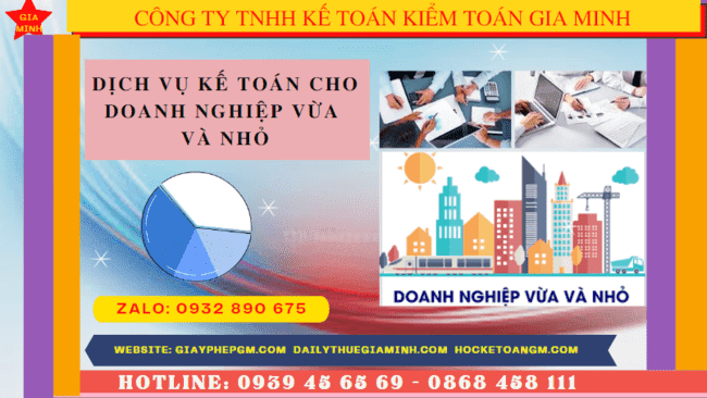 Dịch vụ kế toán cho doanh nghiệp vừa và nhỏ trọn gói ở Bà Rịa Vũng Tàu