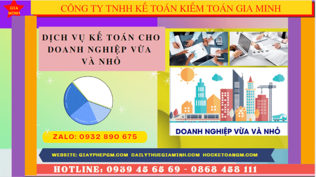 Dịch vụ kế toán cho doanh nghiệp vừa và nhỏ trọn gói ở Đà Nẵng