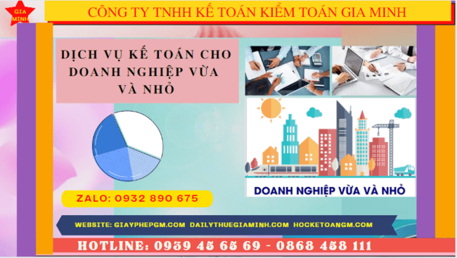 Dịch vụ kế toán cho doanh nghiệp vừa và nhỏ trọn gói ở Đắk Lắk