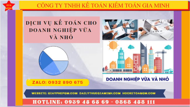 Dịch vụ kế toán cho doanh nghiệp vừa và nhỏ trọn gói ở Hải Phòng