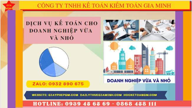 Dịch vụ kế toán cho doanh nghiệp vừa và nhỏ trọn gói ở Khánh Hòa