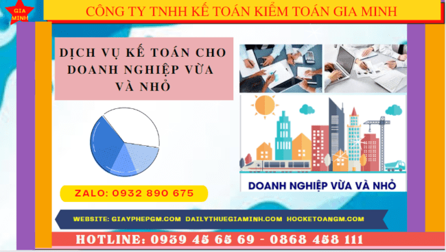 Dịch vụ kế toán cho doanh nghiệp vừa và nhỏ trọn gói ở Lào Cai