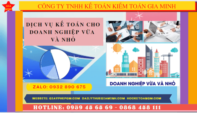 Dịch vụ kế toán cho doanh nghiệp vừa và nhỏ trọn gói ở Ninh Bình
