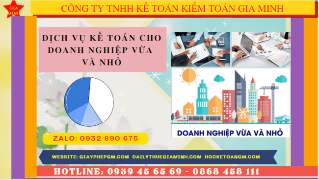 Dịch vụ kế toán cho doanh nghiệp vừa và nhỏ trọn gói ở Quảng Nam