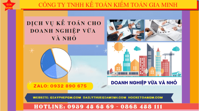 Dịch vụ kế toán cho doanh nghiệp vừa và nhỏ trọn gói ở Thanh Hóa