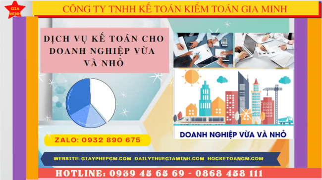 Dịch vụ kế toán cho doanh nghiệp vừa và nhỏ trọn gói ở TP Hải Phòng