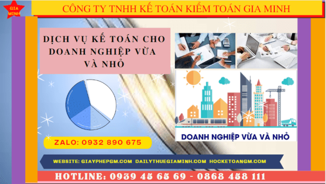 Dịch vụ kế toán cho doanh nghiệp vừa và nhỏ trọn gói ở TT Huế