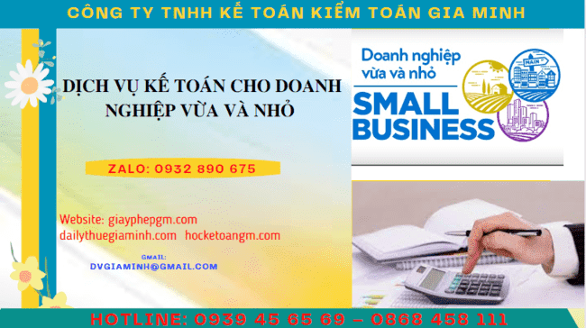 Dịch vụ làm sổ sách kế toán cho doanh nghiệp nhỏ tại Bà Rịa Vũng Tàu