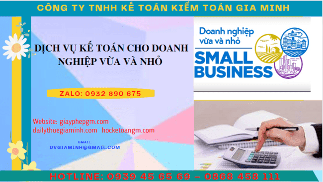 Dịch vụ làm sổ sách kế toán cho doanh nghiệp nhỏ tại Bắc Giang