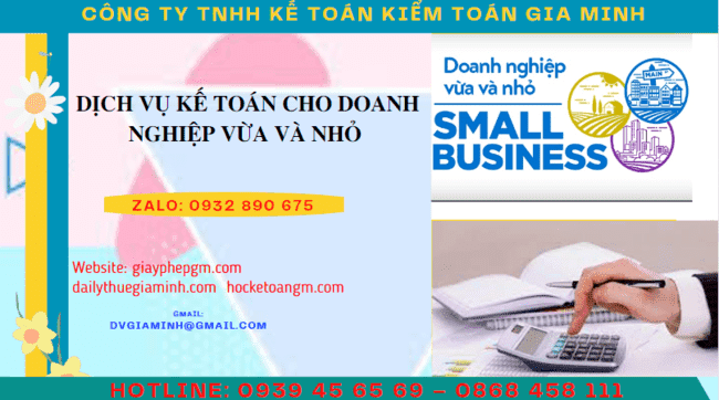 Dịch vụ kế toán cho doanh nghiệp vừa và nhỏ tại bắc kạn
