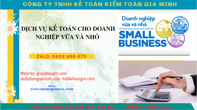 Dịch vụ làm sổ sách kế toán cho doanh nghiệp nhỏ tại Bắc Ninh