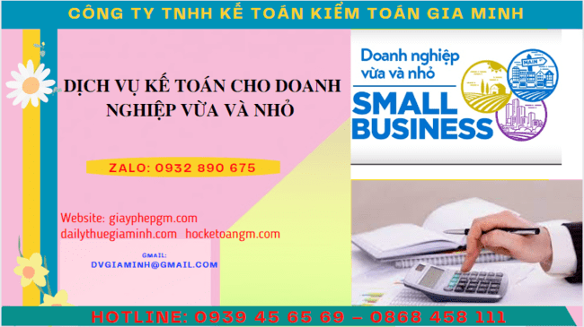 Dịch vụ làm sổ sách kế toán cho doanh nghiệp nhỏ tại Bình Định