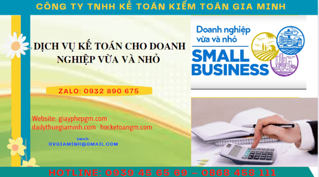 Dịch vụ làm sổ sách kế toán cho doanh nghiệp nhỏ tại Bình Dương