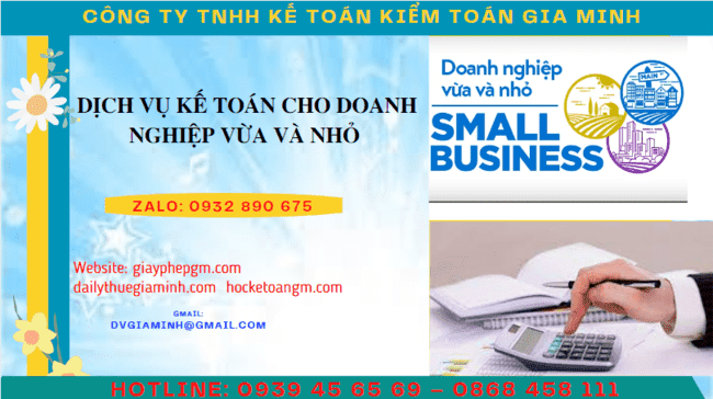 Dịch vụ kế toán cho doanh nghiệp vừa và nhỏ tại đắk lắk