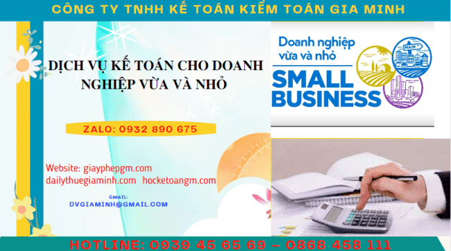 Dịch vụ làm sổ sách kế toán cho doanh nghiệp nhỏ tại Hậu Giang