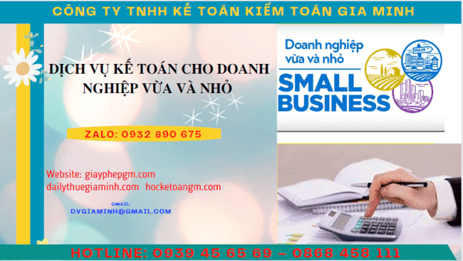 Dịch vụ kế toán cho doanh nghiệp vừa và nhỏ tại Hưng Yên 4 Dịch vụ làm sổ sách kế toán cho doanh nghiệp nhỏ tại Hưng Yên