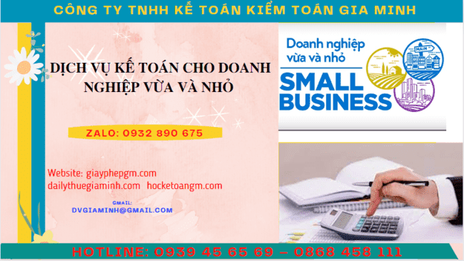 Dịch vụ làm sổ sách kế toán cho doanh nghiệp nhỏ tại Khánh Hòa