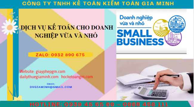 Dịch vụ kế toán cho doanh nghiệp vừa và nhỏ tại Kiên GiangDịch vụ kế toán cho doanh nghiệp vừa và nhỏ tại Kiên Giang 5 Dịch vụ làm sổ sách kế toán cho doanh nghiệp nhỏ tại Kiên Giang