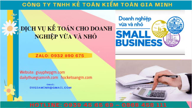 Dịch vụ làm sổ sách kế toán cho doanh nghiệp nhỏ tại Nam Định