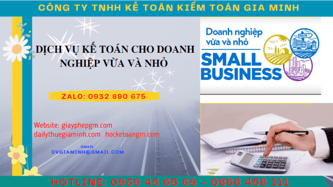 Dịch vụ kế toán cho doanh nghiệp vừa và nhỏ tại quảng ninh
