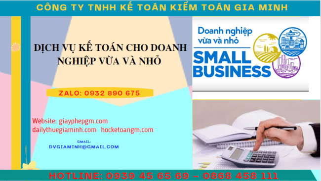 Dịch vụ làm sổ sách kế toán cho doanh nghiệp nhỏ tại Quận Ninh Kiều
