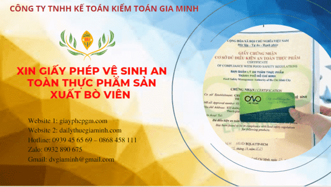Xin giấy phép vệ sinh an toàn thực phẩm sản xuất bò viên tại TP Hưng Yên 6 Quy trình xin giấy chứng nhận an toàn thực phẩm cho cơ sở bò viên tại TP Hưng Yên