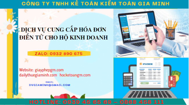 DỊCH VỤ CUNG CẤP HÓA ĐƠN ĐIỆN TỬ CHO HỘ KINH DOANH TẠI THÁI BÌNH 1 Dịch vụ hóa đơn điện tử dành cho hộ kinh doanh tại Thái Bình