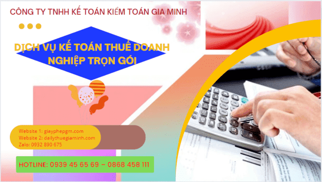 DỊCH VỤ KẾ TOÁN THUẾ DOANH NGHIỆP TRỌN GÓI TẠI KHÁNH HÒA - CHUYÊN NGHIỆP, UY TÍN 10 Dịch vụ kế toán thuế doanh nghiệp trọn gói tại Khánh Hòa