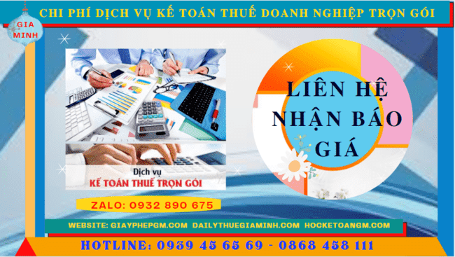 Bảng giá dịch vụ kế toán doanh nghiệp ở Đắk Nông 